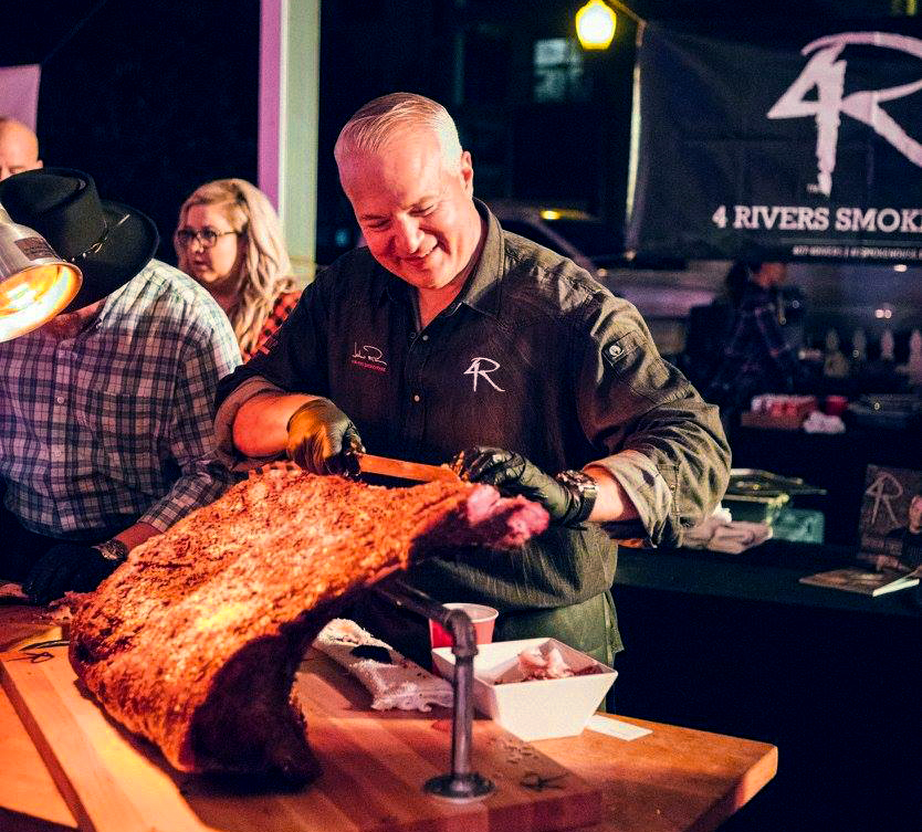 John Rivers of 4 Rivers Smokehouse is a co founder of Cows n Cabs.